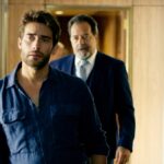 Rodrigo Guirao y Abel Folk en 'La encrucijada'.
