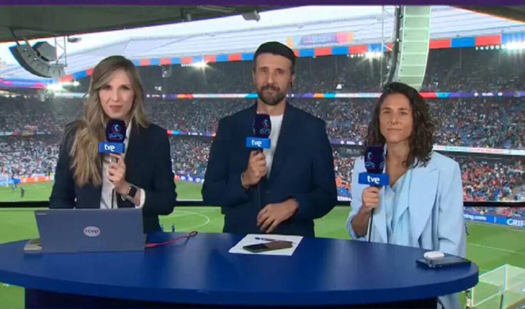 Críticas a RTVE por lo ocurrido en la final de la Eurocopa femenina.