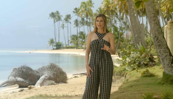 Sandra Barneda en 'El verano de las tentaciones'.