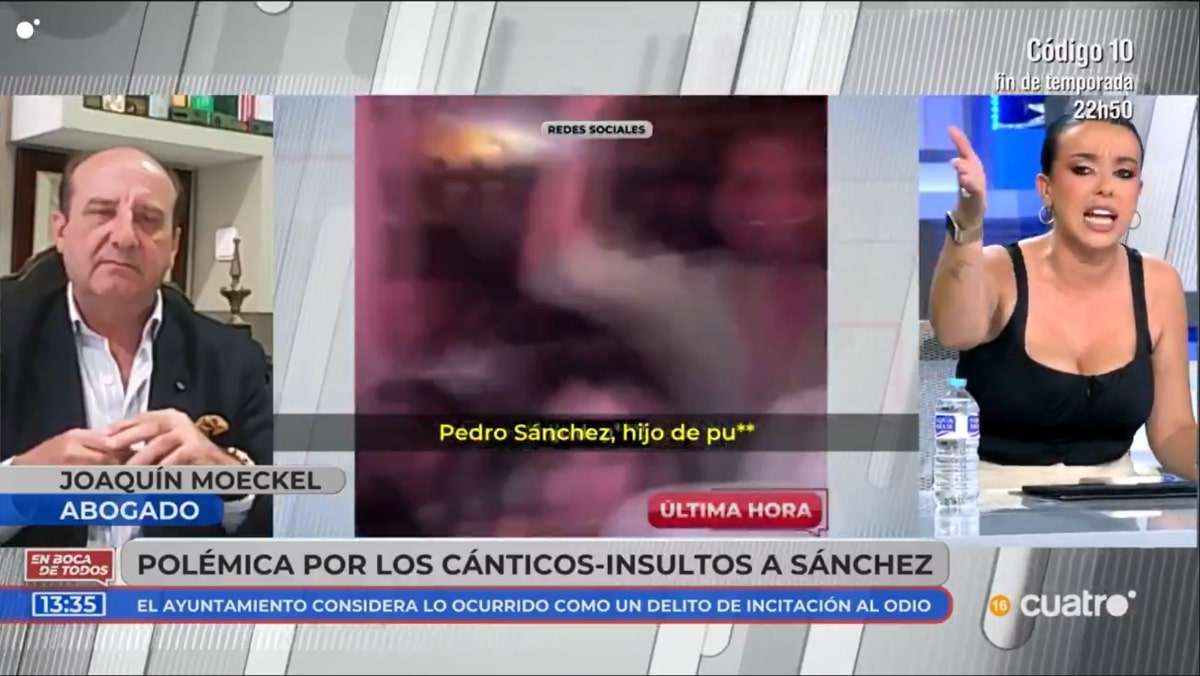 Sarah Santaolalla en 'En boca de todos'.