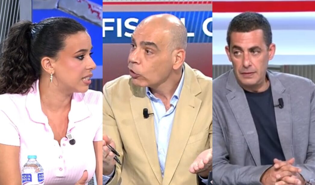 Sarah Santaolalla, Nacho Abad y Antonio Naranjo.