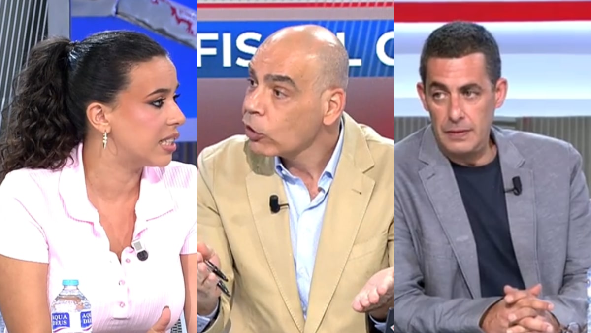 Sarah Santaolalla, Nacho Abad y Antonio Naranjo.