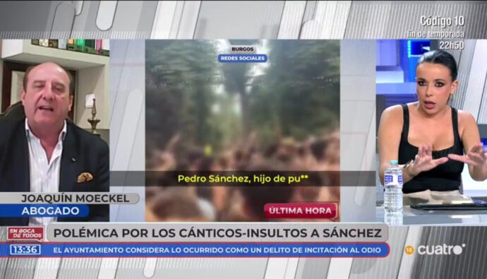 Sarah Santaolalla en 'En boca de todos'.