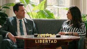 Gabriel y María en 'Sueños de libertad'.