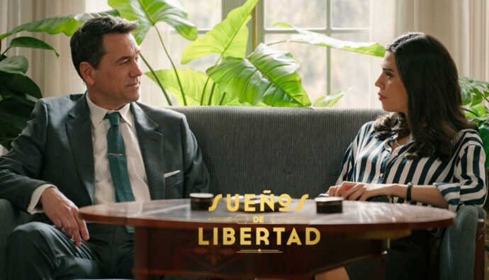 Gabriel y María en 'Sueños de libertad'.