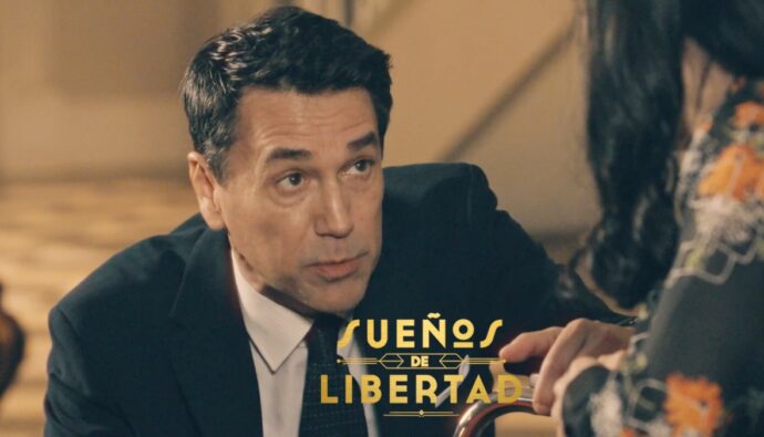 Gabriel y María en 'Sueños de libertad'.