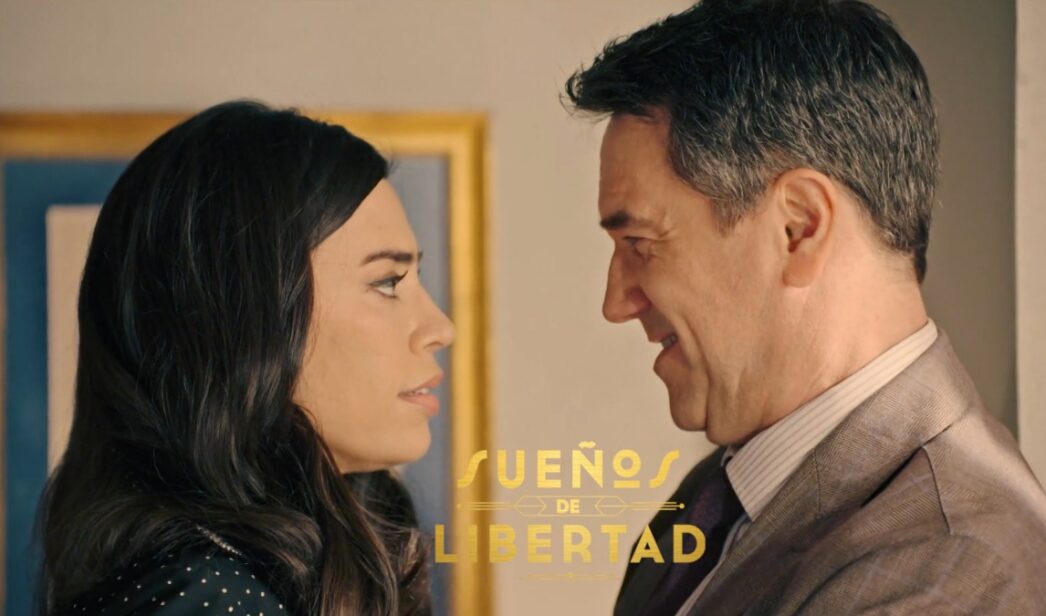 María y Gabriel en 'Sueños de libertad'.