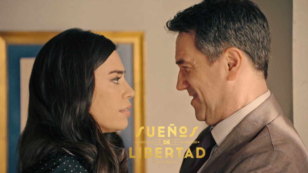 María y Gabriel en 'Sueños de libertad'.