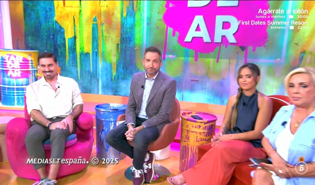 Frank Blanco y los colaboradores en 'Tardear'.