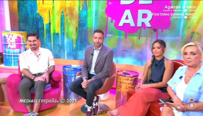Frank Blanco y los colaboradores en 'Tardear'.