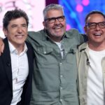 Manel Fuentes, Flo y Ángel Llácer en 'Tu cara me suena 12'.