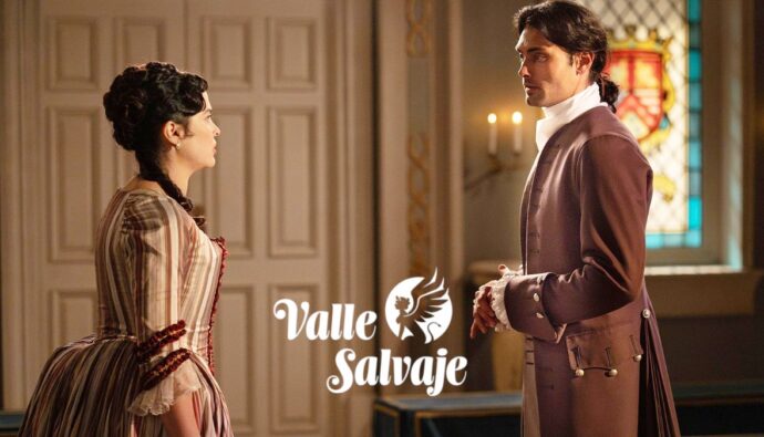 Rafael y Úrsula en 'Valle Salvaje'.