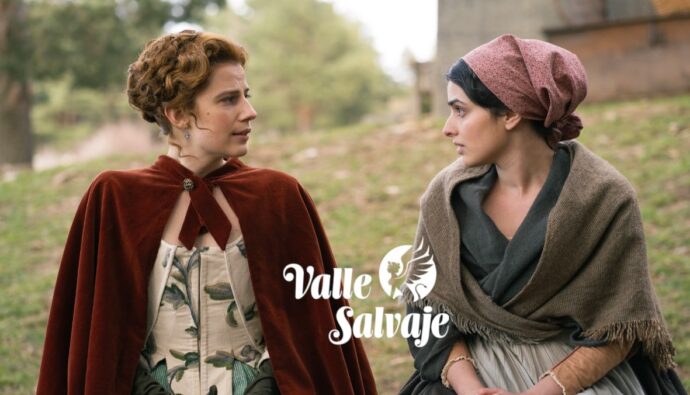 Adriana y Luisa en 'Valle Salvaje'.