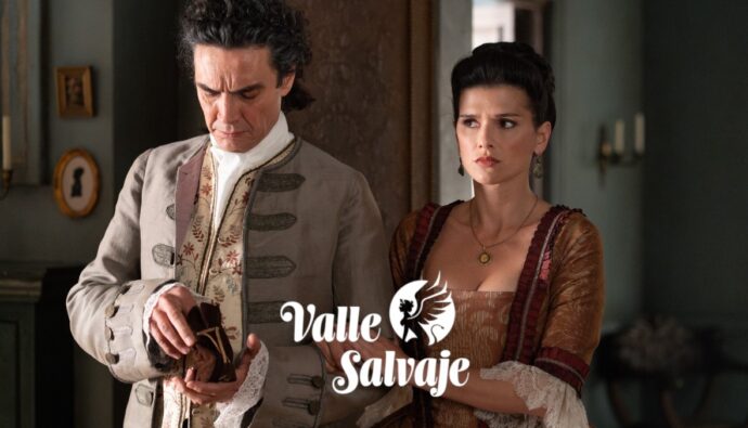 José Luis y Victoria en 'Valle Salvaje'.