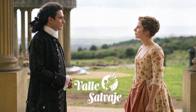 José Luis y Adriana en 'Valle Salvaje'.