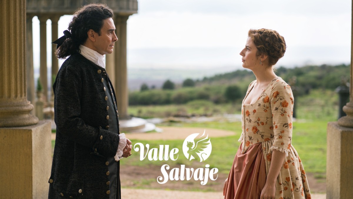 José Luis y Adriana en 'Valle Salvaje'.