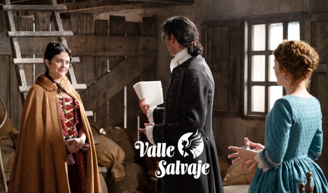Úrsula, Rafael y Adriana en 'Valle Salvaje'.