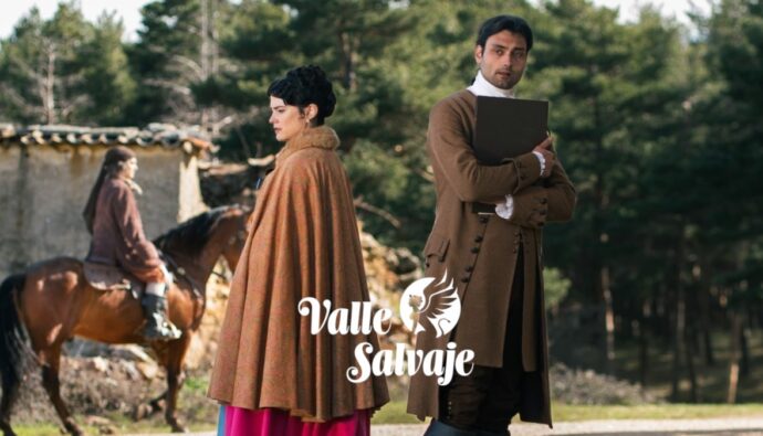 Úrsula y Rafael en 'Valle Salvaje'.