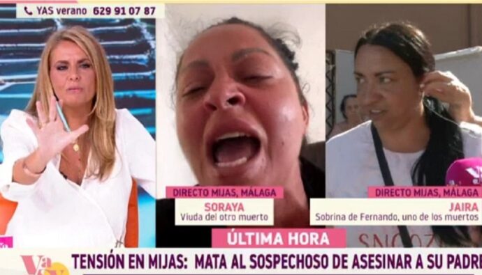 Pepa Romero, obligada a cortar una conexión en 'YAS Verano'.