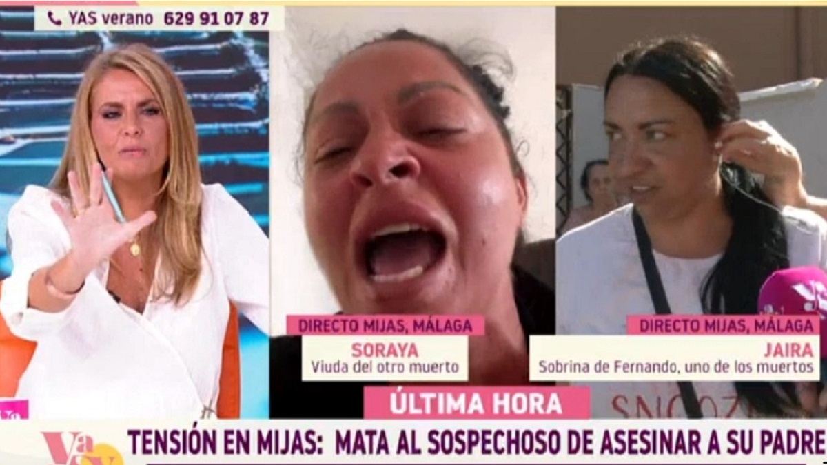 Pepa Romero, obligada a cortar una conexión en 'YAS Verano'.