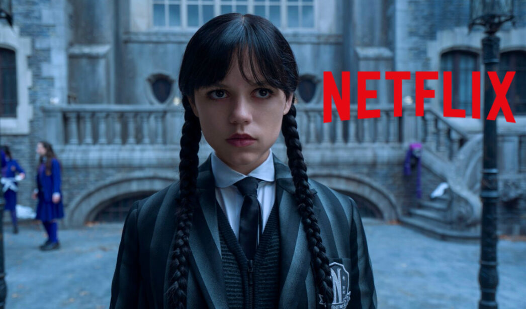 Jenna Ortega en la serie 'Miércoles'