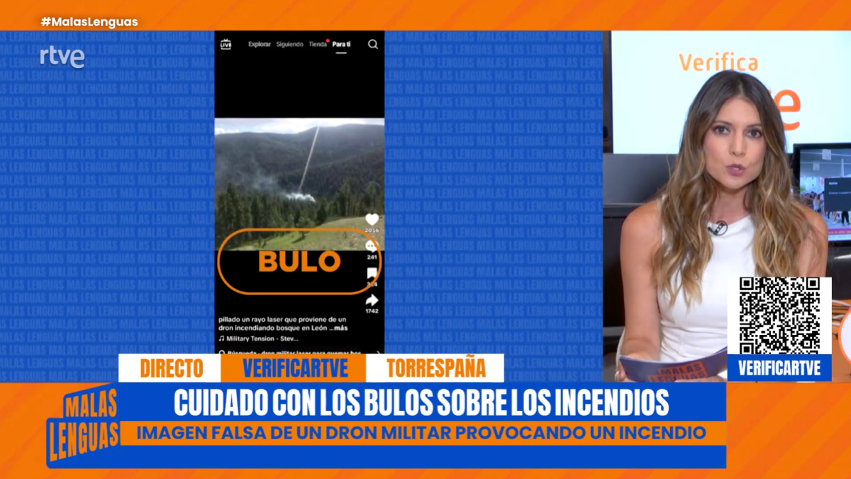 María Navarro en 'Malas Lenguas'