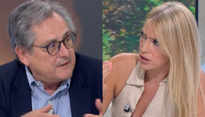 Paco Marhuenda y Afra Blanco