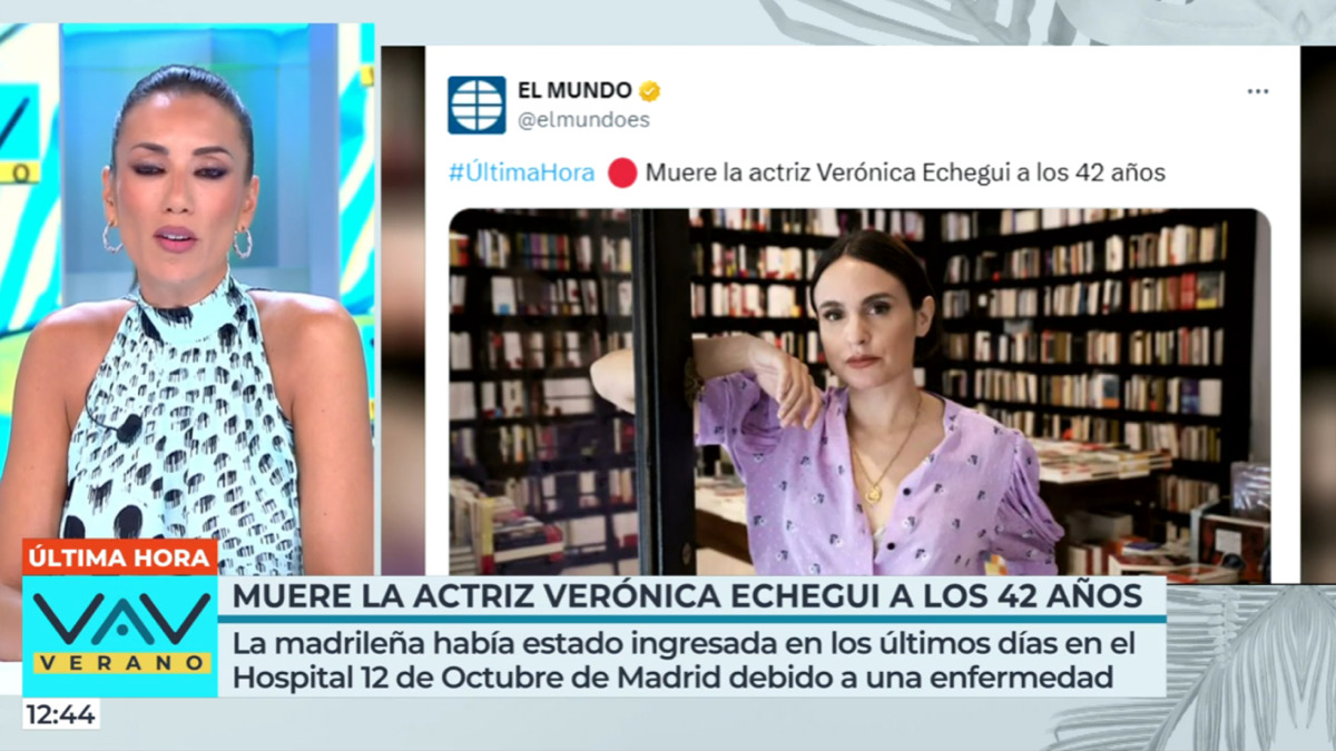 Patricia Pardo en 'Vamos a ver'