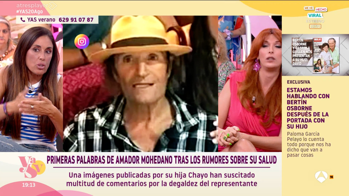 Isabel Rábago y Valeria Vegas en 'YAS Verano'