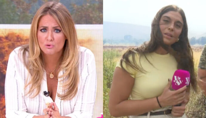 Pepa Romero y una reportera de 'YAS Verano'