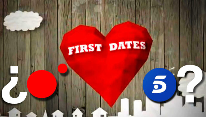 Logotipos de 'First Dates', Cuatro y Telecinco