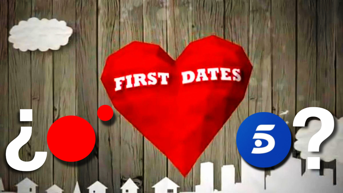 Logotipos de 'First Dates', Cuatro y Telecinco