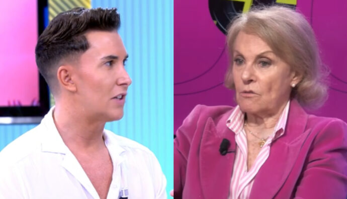 Omar Suárez y Paloma Barrientos