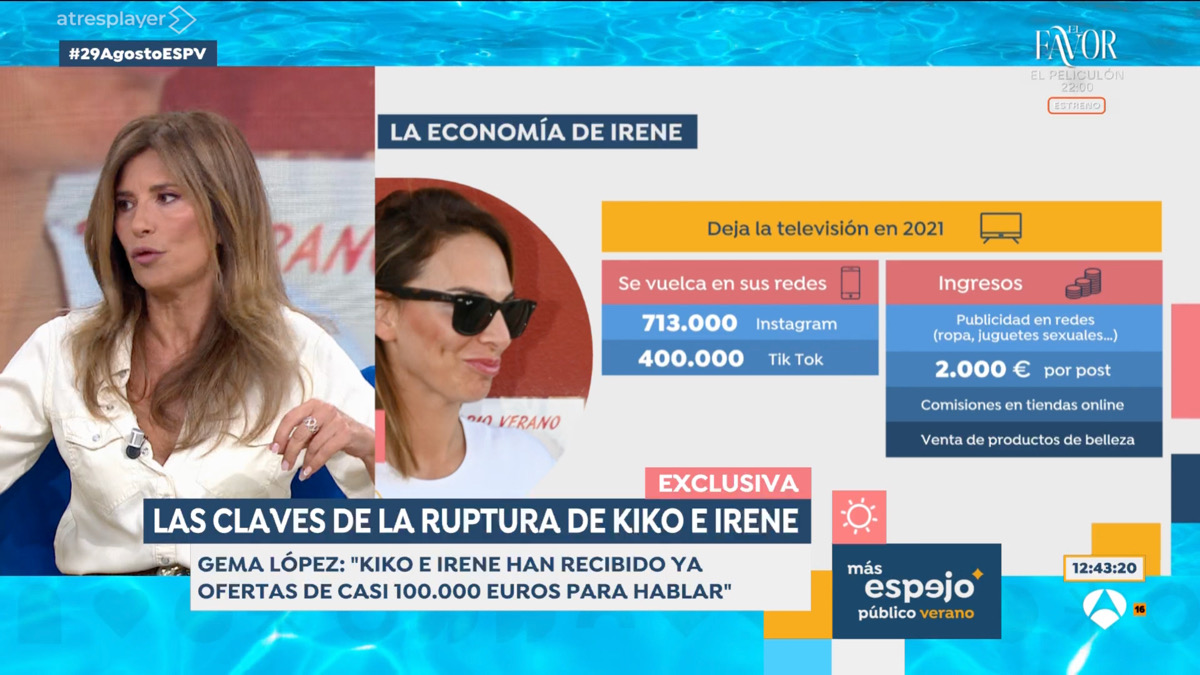 Gema López en 'Espejo Público'
