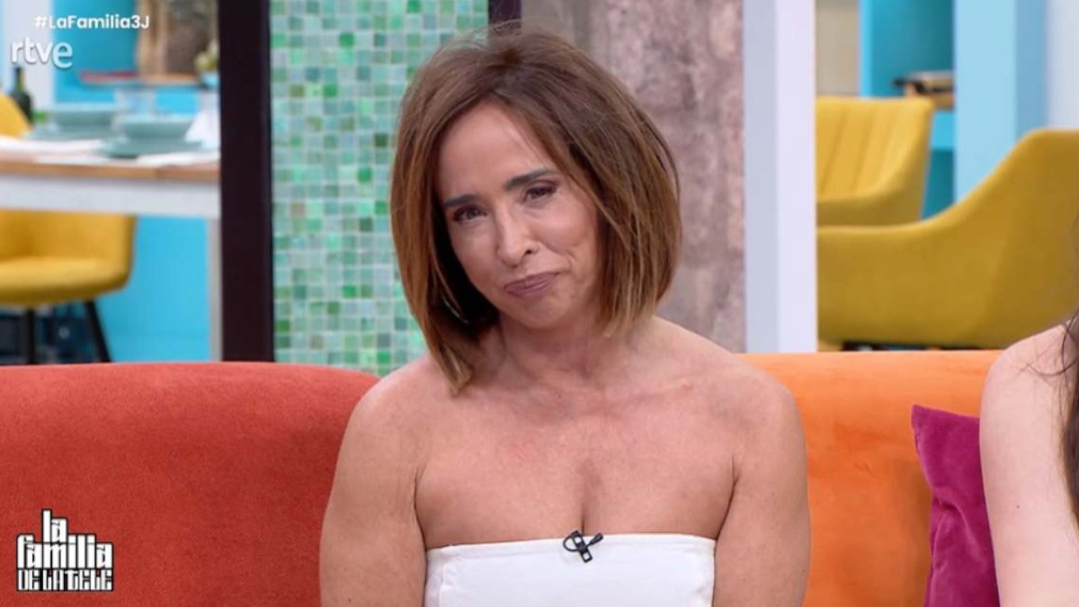 María Patiño en 'La familia de la tele'
