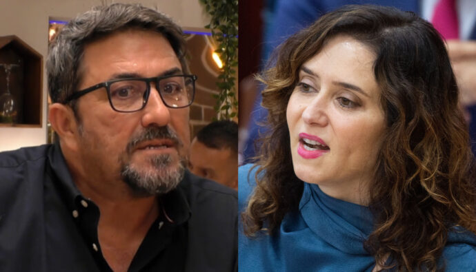 Luis de 'First Dates' e Isabel Díaz Ayuso