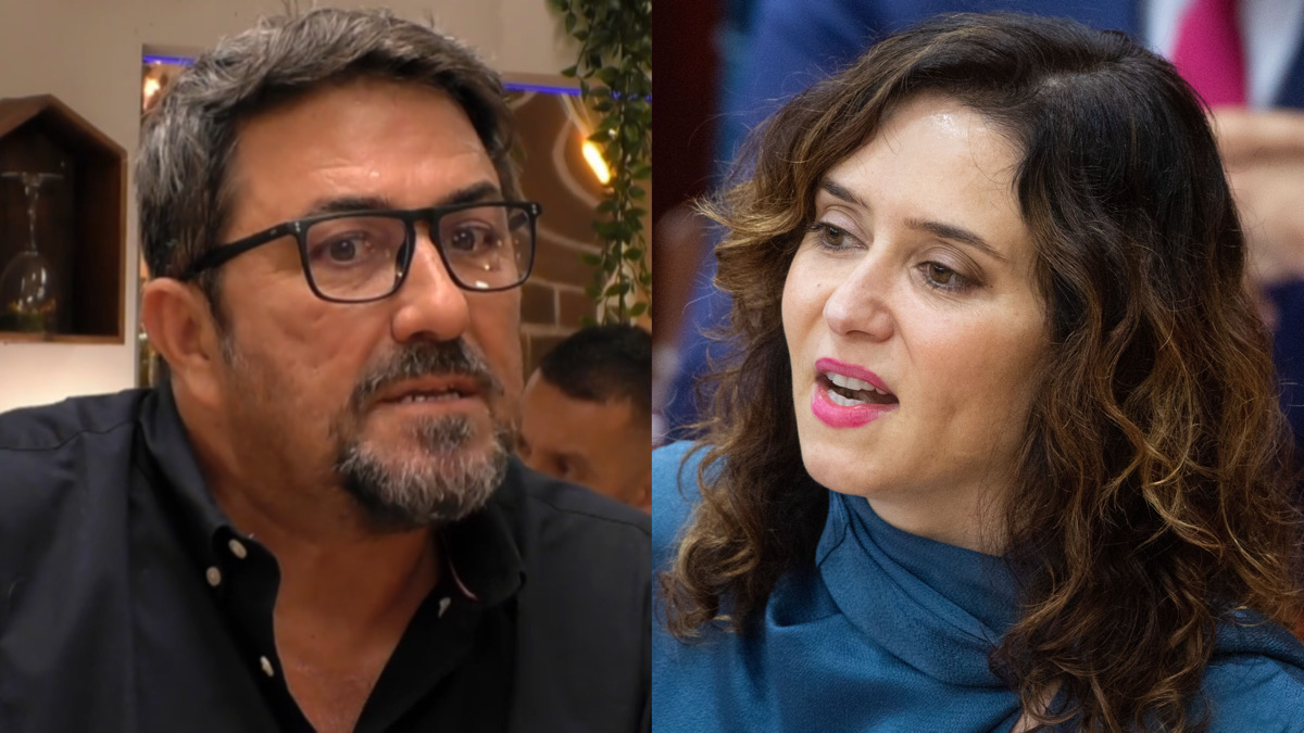 Luis de 'First Dates' e Isabel Díaz Ayuso