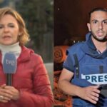 Almudena Ariza condena el asesinato de periodistas en Gaza.
