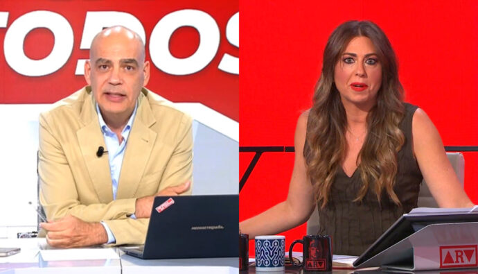 Nacho Abad en 'En boca de todos' e Inés G. Caballo en 'Al rojo vivo'