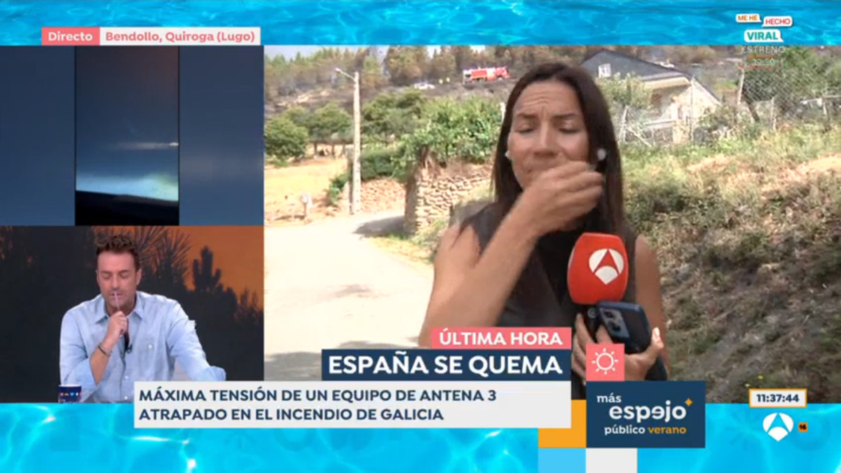 Carmen Chao y Miquel Valls en 'Espejo Público'