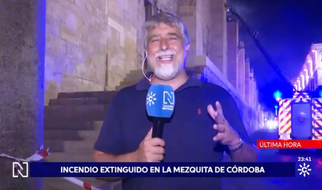 Conexión de Canal Sur con el incendio de la Mezquita