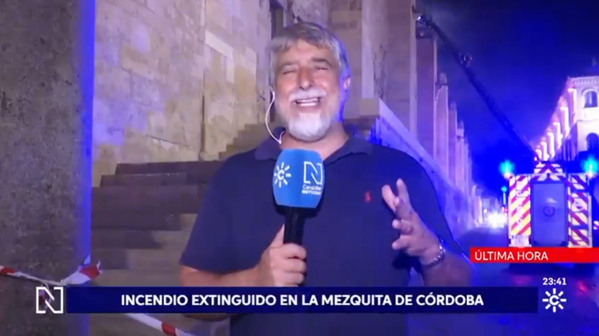 Conexión de Canal Sur con el incendio de la Mezquita
