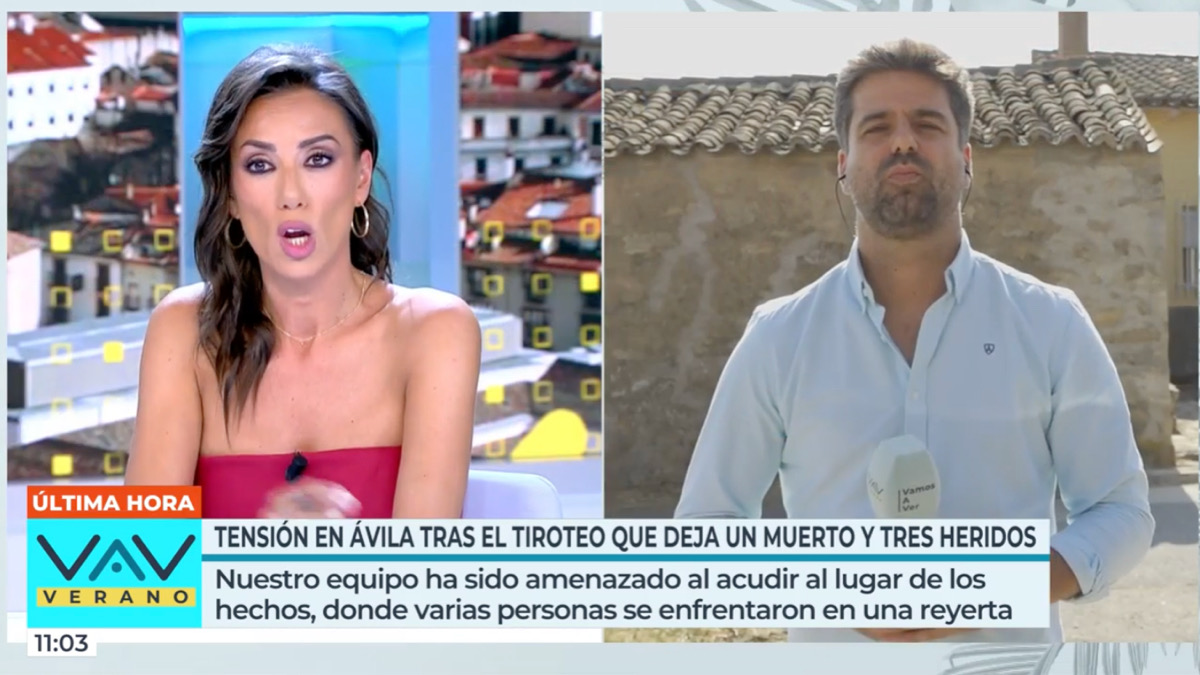 Patricia Pardo y Carlos Garayoa en 'Vamos a ver'