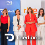 Nuevos presentadores del 'Telediario' de TVE.