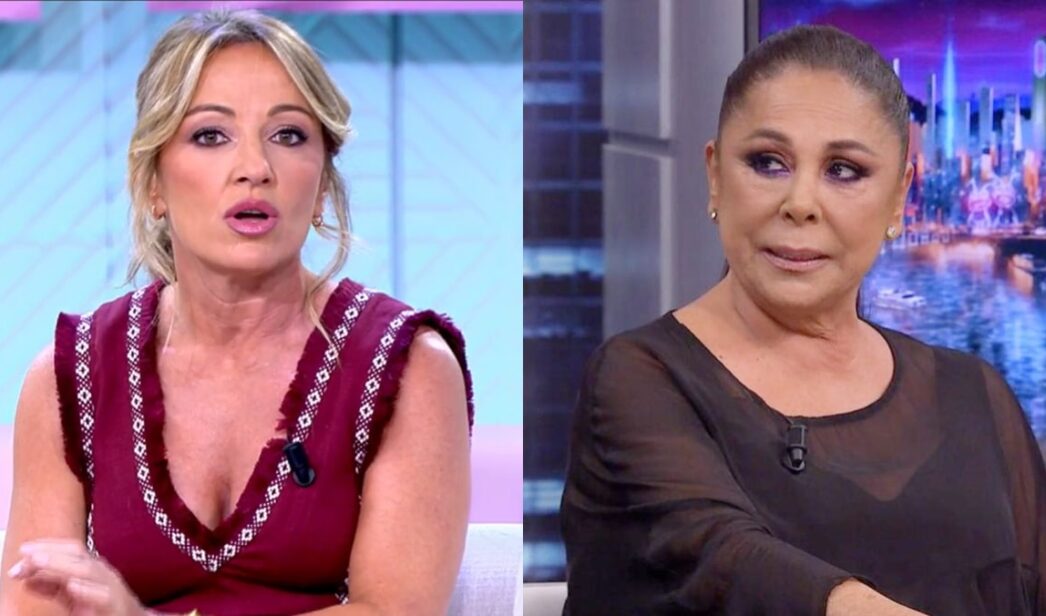 Sandra Aladro e Isabel Pantoja.