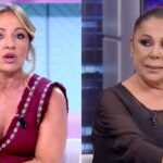 Sandra Aladro e Isabel Pantoja.
