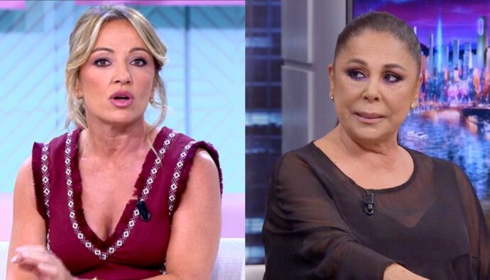 Sandra Aladro e Isabel Pantoja.