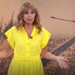 Alejandra Herranz en el 'Telediario 1'.