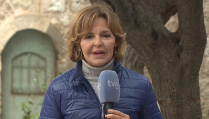 Almudena Ariza abandona la corresponsalía de TVE en Jerusalén.