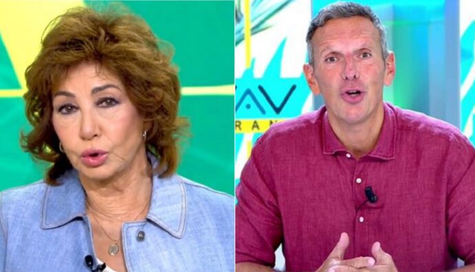 Ana Rosa Quintana y Joaquín Prat.